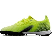 Бутсы Adidas X Ghosted.3 Tf зеленые с черным